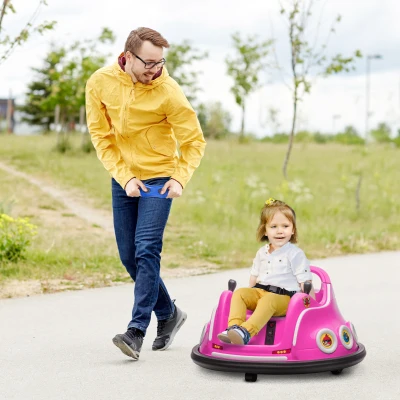 Bumper Car 73L x 73W x 44Hcm Pink