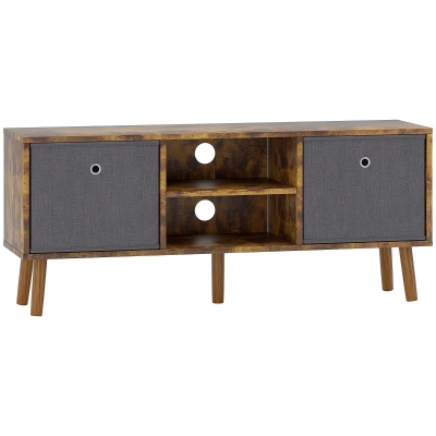 TV Stand 110cmx29cmx46.5cm Rustic Brown