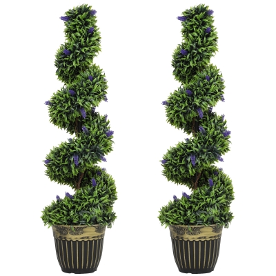 Artificial Plants 28W x 28D x 115Hcm Blue