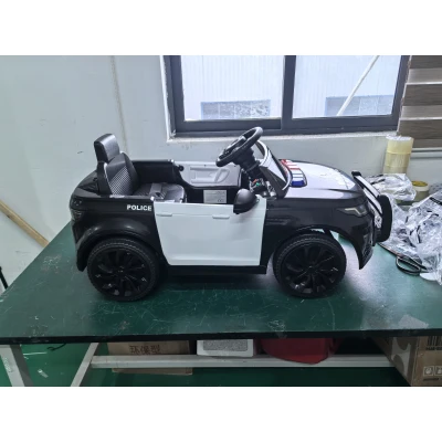 AIYAPLAY Voiture Police 12V Télécommande Sirène Lumières Noir