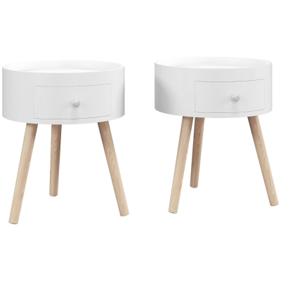Coffee Table 38 x 38 x 45 cm White