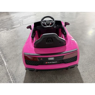 AIYAPLAY Voiture Électrique 12V Enfant Télécommande Rose 2 Moteurs