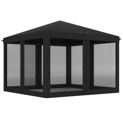 Pop Up Canopy 295cm x 295cm x 260cm Black