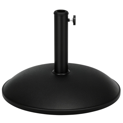 Outsunny Heavy Duty 20kg Parasol Base Round Garden Shade