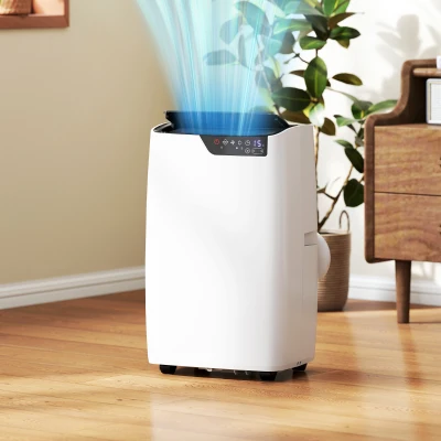 HOMCOM Portable Air Conditioner 14000 BTU WiFi Control