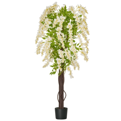 HOMCOM Artificial Wisteria Tree 160cm Faux Plant