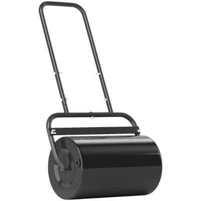 Outsunny Rullo da giardino 57cm x 32.5cm x 113cm Nero