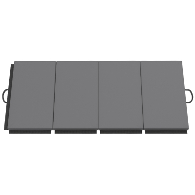 Saltea de Gimnastică Pliabilă 180x80x5 cm Gri