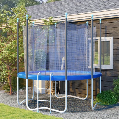SPORTNOW Ersatz-Randabdeckung für Trampoline, wasserfest, reißfest, Ø366 cm, Blau