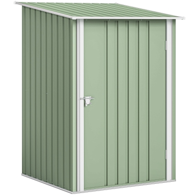 Outsunny Casetta da Giardino 100x104x160 cm Verde Chiaro