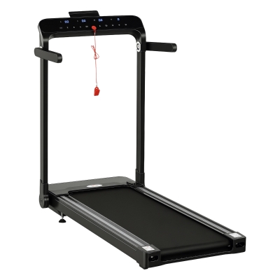 HOMCOM Folding Treadmill 1.85HP 12KM/H for Home Gym