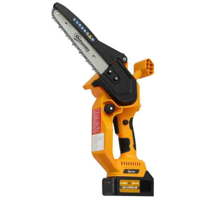 Outsunny Cordless Pruning Saw Brushless Motor Portable Orange