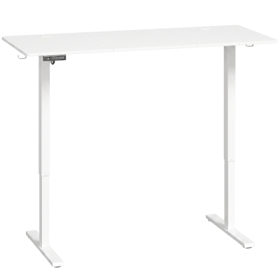 HOMCOM Large Lift Table Adjustable Height Desk