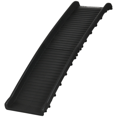 PawHut Foldable Pet Ramp Dog Car Ramp for SUVs, Cars - Black