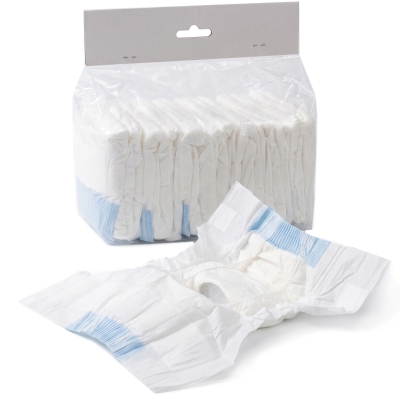 PawHut Dog Diapers XS 48 Pack Female Incontinence Training White