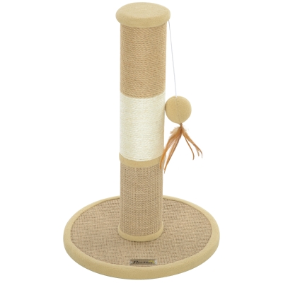 Cat Scratching Post Φ30 x 47Hcm Brown