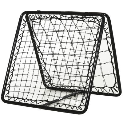 HOMCOM Double-Sided Rebounder Net Training Aid 75x75cm
