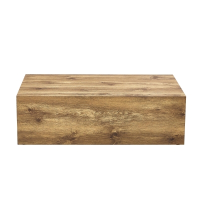 Table basse rectangulaire, Couleur naturelle