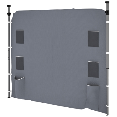 Canopy Sidewalls 295W x 195H cm Grey
