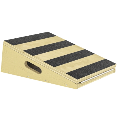 SPORTNOW Portable Slant Board Adjustable Calf Stretcher Home Gym