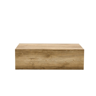 Table basse rectangulaire, Couleur naturelle