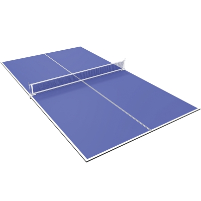 SPORTNOW Folding Table Tennis Conversion Top 9ft Foam Blue