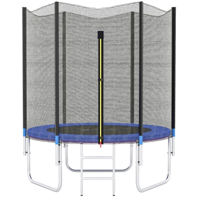 SPORTNOW Trampoline Extérieur Ø180cm Filet Sécurité