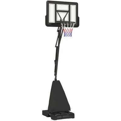 Basketball Hoop Stand 105L x 70W x 305Hcm Black