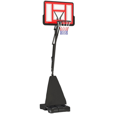 Basketball Hoop Stand 105L x 70W x 305Hcm Red