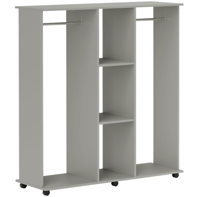 Wardrobe 120cmx40cmx128cm Grey