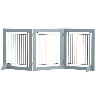 Pet Gate 61H x 154L x 30.5Wcm Grey
