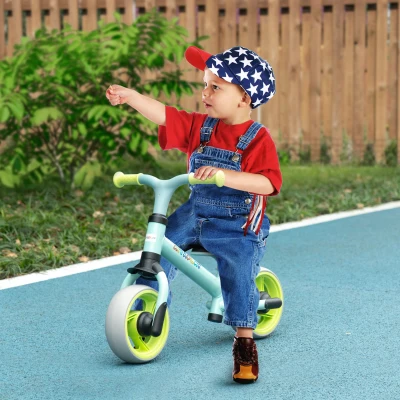 AIYAPLAY Vélo Équilibre Bébé 18-48 Mois Vert