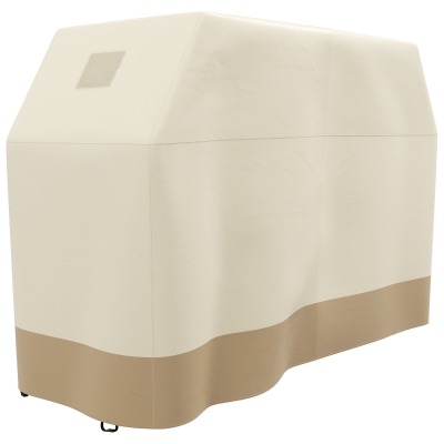 Outsunny Grill Cover PU Coated 71x188cm Beige