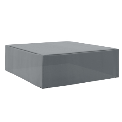 Outsunny Rattan Furniture Cover Water UV Resistant Grey 225x210cm