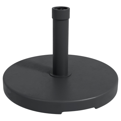 Outsunny Base per Ombrellone 15kg per Pali da Ø24-38mm Nero