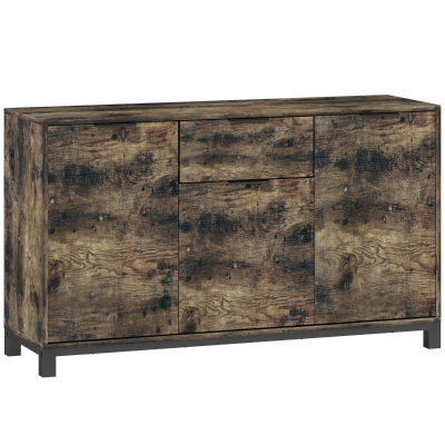 Sideboard 120L x 36.5W x 70Hcm Rustic Brown