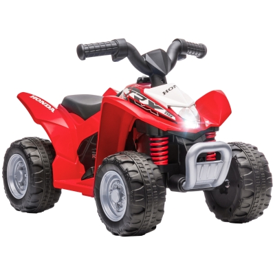 AIYAPLAY Honda Kids Electric Quad Bike 6V Red 1.5-3 Years