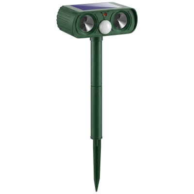 Outsunny Solar Cat Repellent PIR Sensor LED for Gardens UK