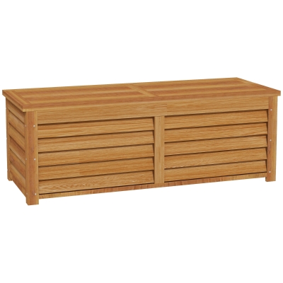 Outdoor Storage Box 130 L x 50 W x 45Hcm Brown
