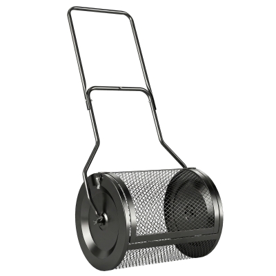 Outsunny Compost Spreader Metal Mesh Basket 20"