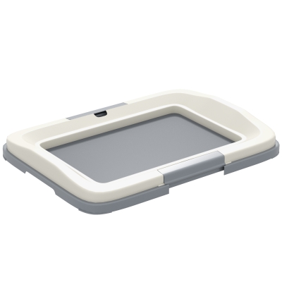 Dog Toilet 46.5L x 34W x 5.5Hcm Grey