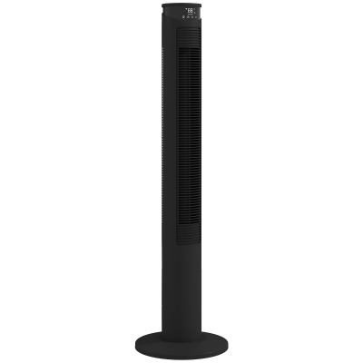 HOMCOM Tower Fan WiFi Control 116cm Black