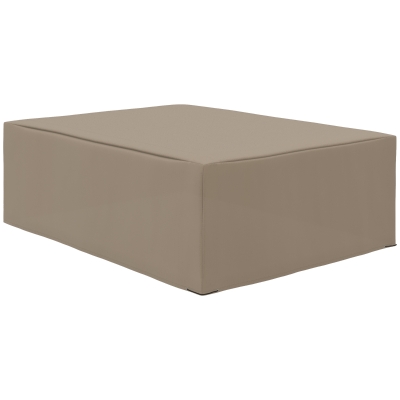 Outsunny Schutzhülle für Gartenmöbel Winterfest Wasserdicht Abdeckung Abdeckplane Oxford 275 x 205 x 90 cm Beige