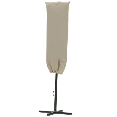 Outsunny Copertura per ombrellone 63cm x 63cm x 164cm Cachi
