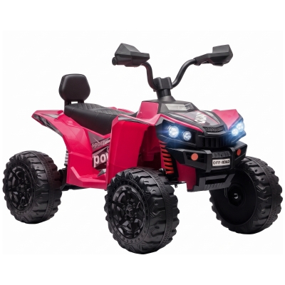 AIYAPLAY 2-Seater Kids Electric Quad Bike Ride-On ATV Pink