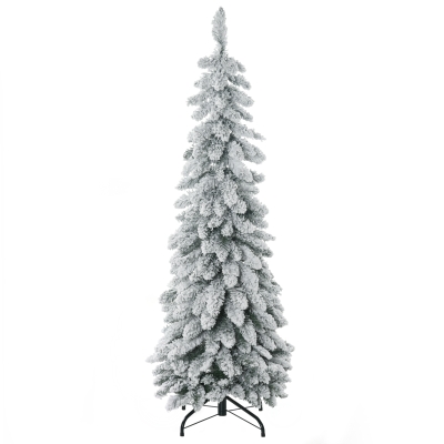 HOMCOM Sapin Noël Artificiel 135cm Vert