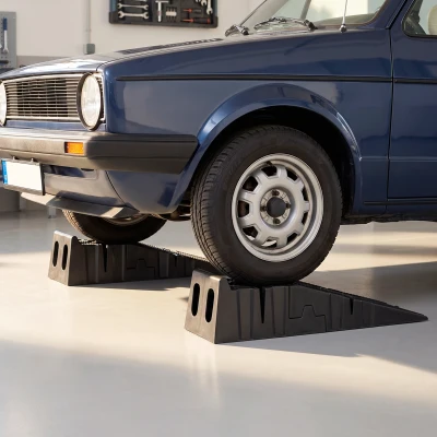 DURHAND Set 2 Rampe per Auto in Plastica Carico Max 5 Tonnellate