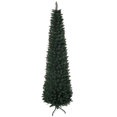 HOMCOM Albero di Natale 56cm x 56cm x 180cm Verde