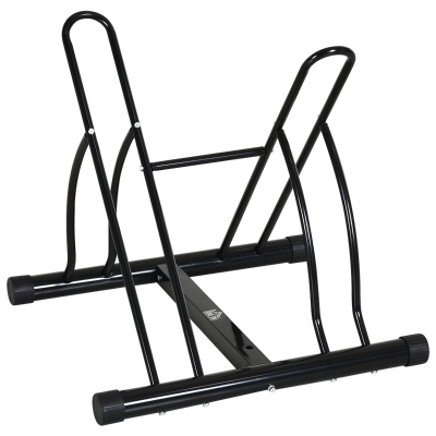 HOMCOM Rastrelliera 60cm x 54cm x 57cm Nero