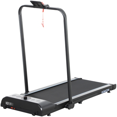 HOMCOM Foldable Walking Treadmill with LED Display Blue